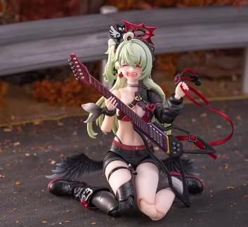 [AC]次元具象 第五弾 魔音の天使 星川ニャニャ 1/12 緑髪版 可動 アクションフィギュア ヘット 素体 衣装 アクセサリー フルセット