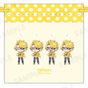 カラフルピーチ からぴちコレクションVol.2 きんちゃくポーチ(たっつん Ver.)