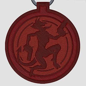 ベヨネッタ The Gates of Hell × いいじゃん 刺繍キーホルダー