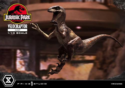 プライムコレクタブルフィギュア ジュラシック・パーク ヴェロキラプトル ジャンプ