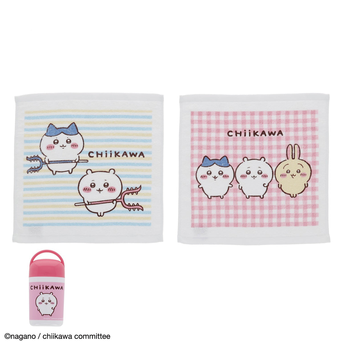 ちいかわ アニメ『ちいかわ』 ハンドタオル2枚組