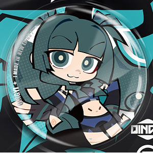 ゼンレスゾーンゼロ 新エリー都シリーズ デフォルメ缶バッジ 特務捜査班 青衣