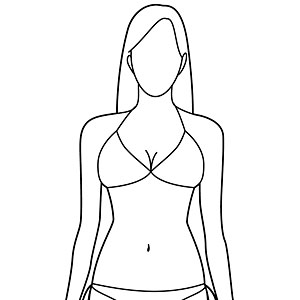 1/12 12リアルフィギュア コレクション No.47 “ビキニ” レジン製フィギュア