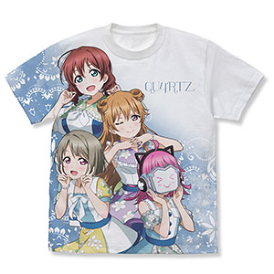 ラブライブ!虹ヶ咲学園スクールアイドル同好会 QU4RTZ フルグラフィックTシャツ/WHITE-M