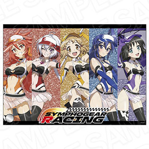 戦姫絶唱シンフォギアXV ミニアクリルアート 響＆翼＆クリス＆奏＆未来 SYMPHOGEAR RACING ver.