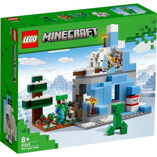 レゴ(LEGO) マインクラフト 凍った山頂 おもちゃ 玩具 プレゼント 誕生日 ブロック クリスマス 男の子 女の子 子供 8歳 9歳 10歳 小学生 マイクラ Minecraft グッズ 21243