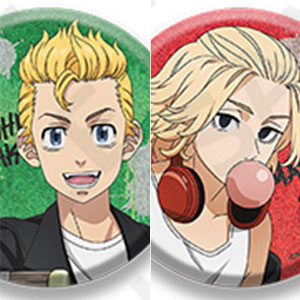 東京リベンジャーズ トレーディンググリッター缶バッジ グラフィティver.セット 8個入りBOX