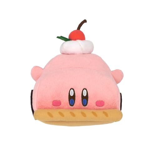 三英貿易(Sanei Boeki) 星のカービィ ディスカバリー くるまほおばりケーキ W14×D20×H13cm ぬいぐるみ