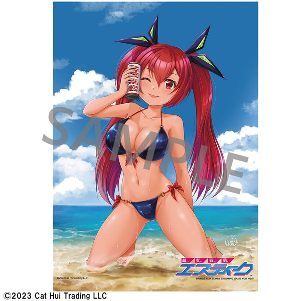 超翼戦騎エスティーク B2タペストリー マリィ 水着Ver.