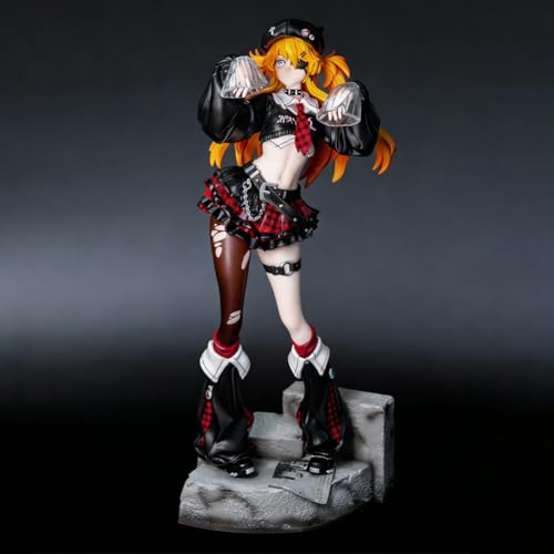 [BAOWENBEI] 新世紀 エヴァンゲリオン 式波・アスカ・ラングレー フィギュア GK模型 塗装済み 完成品 1/4スケール PVC&ABS製 H=320mm 可愛い 卓上 パソコンケース 置物