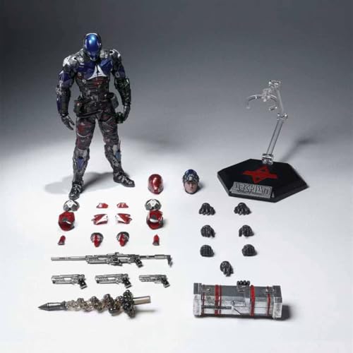 【Tbmodel ]良品制造X UPFinegures 1/12 アクションフィギュア アーカム騎士 素体 ヘッドセット アクションフィギュア