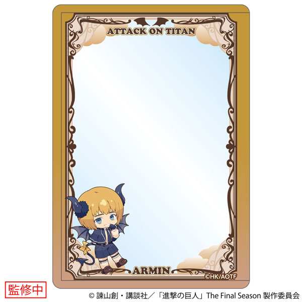 進撃の巨人 硬質カードケース アルミン ~悪魔~