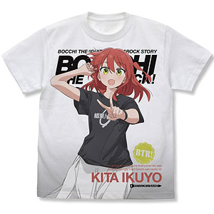 アニメ「ぼっち・ざ・ろっく!」 喜多郁代 フルグラフィックTシャツ/WHITE-L