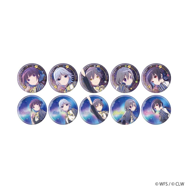 缶バッジ「ららマジ」84/コンプリートセット(全10種)(描き下ろしイラスト)