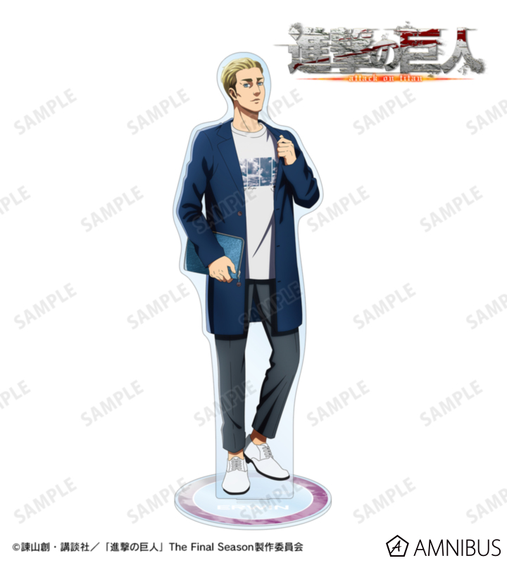 描き下ろし エルヴィン シミラールックver. 第2弾 特大アクリルスタンド