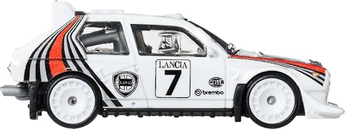 ホットウィール(Hot Wheels) カーカルチャー スリル クライマーズ ランチア・デルタ S4 乗り物おもちゃ ミニカー 3歳から ホワイト JKF01