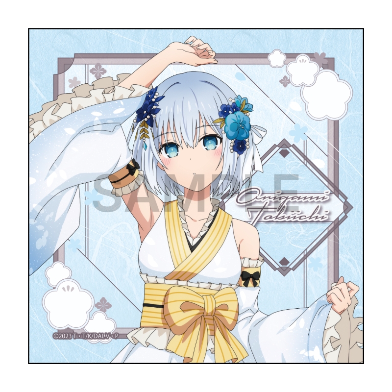 デート・ア・ライブⅤ マイクロファイバー 鳶一折紙 和服アイドル ver.【催事商品】