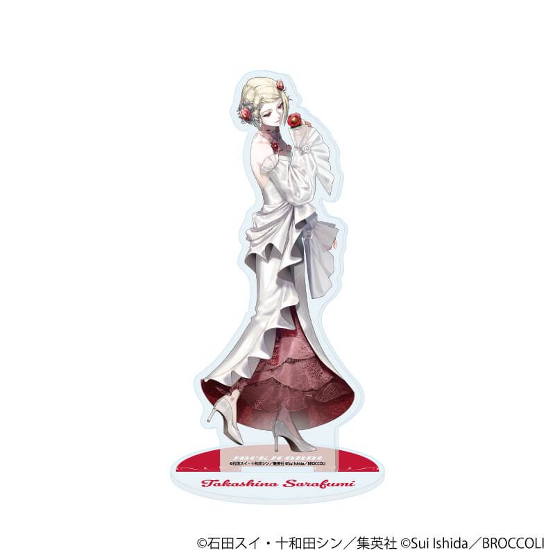 アクリルスタンド『ジャックジャンヌ』06/高科更文 フォーマル+花ver.(描き起こしイラスト)