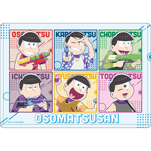 キャラクリアケース「おそ松さん」01/ウォーターフェスver.(描き下ろしイラスト)