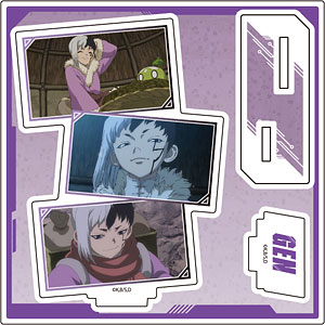 アクリルスタンドプレート「Dr.STONE」17/あさぎりゲン(場面写イラスト)