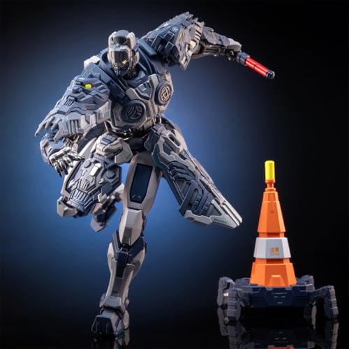 HiPlay MOSHOWTOYS 暢玩級 長安衛 メカ MSC0001 交通警察版 合金完成品 可動フィギュア 塗装済み 完成品