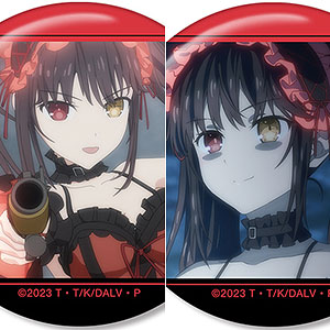 アニメ「デート・ア・ライブV」 時崎狂三 場面写缶バッジ5個セット