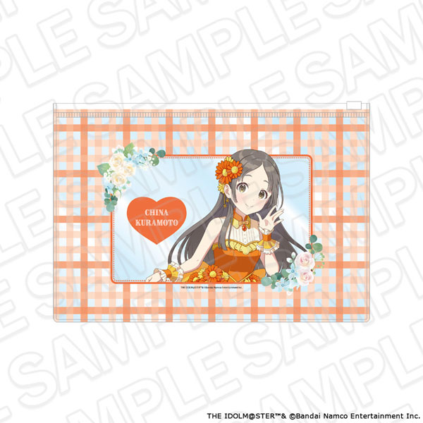 学園アイドルマスター クリアポーチ 倉本千奈 floral dress ver.[コンテンツシード]《０９月予約》