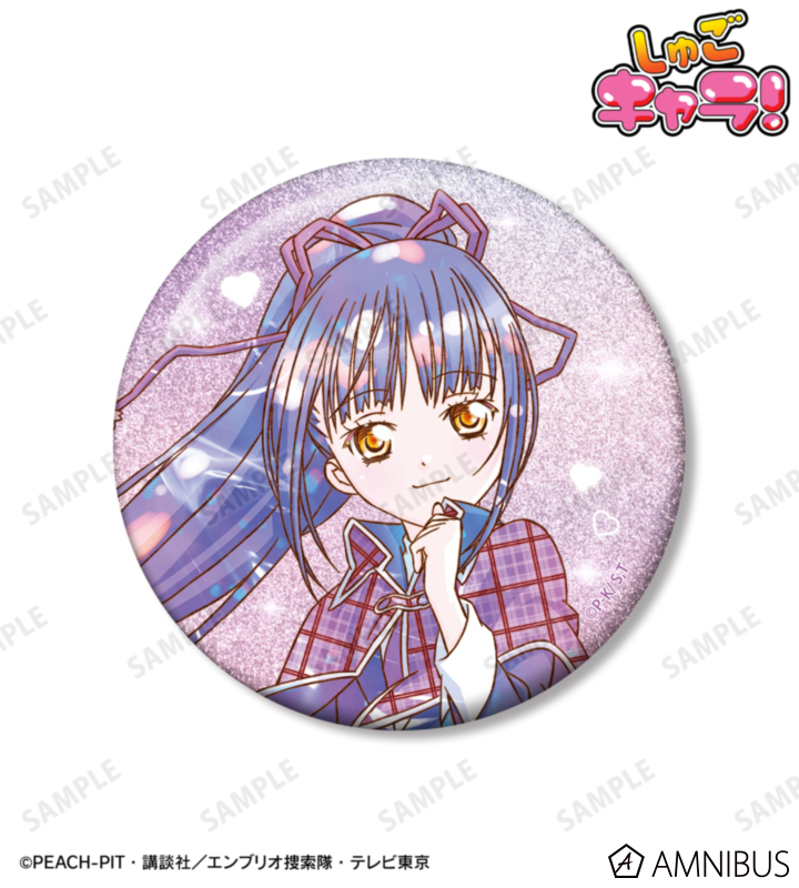 藤咲 なでしこ Ani-Art KAWAII label 75mmグリッター缶バッジ