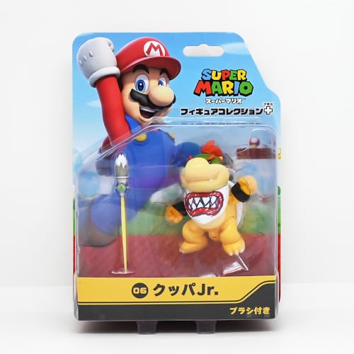 三英貿易(Sanei Boeki) スーパーマリオフィギュアコレクション プラス クッパJｒ. ブラシ付き FCP-006