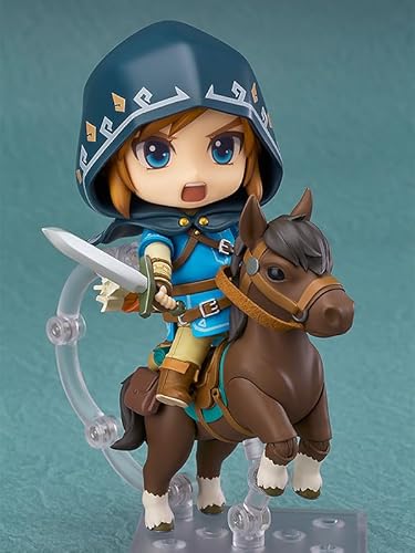 グッドスマイルカンパニー[GOOD SMILE COMPANY] ねんどろいど ゼルダの伝説 ブレス オブ ザ ワイルド リンク ブレス オブ ザ ワイルドVer. DXエディション ノンスケール プラスチック製 塗装済み可動フィギュア 四次再販