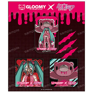 GLOOMY meets 初音ミク 缶バッジ 3個セット