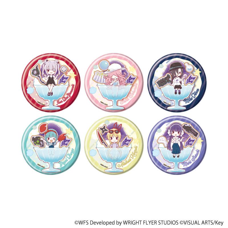缶バッジ「ヘブンバーンズレッド」44/ブラインド(6種)第31C部隊(グラフアートイラスト)