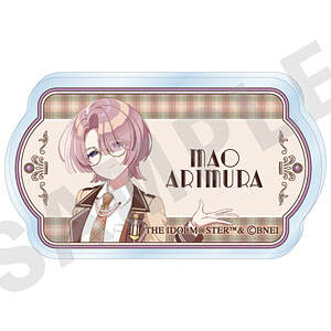 「学園アイドルマスター」 ネームバッジ めがね×ラテコーデver. (有村麻央)