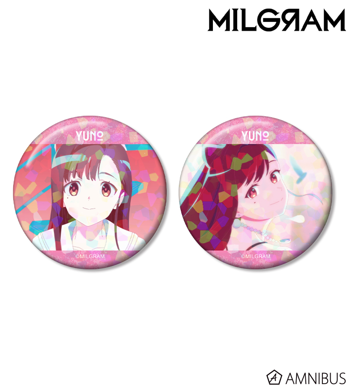ユノ 場面写ホログラム缶バッジ2個セット