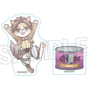 進撃の巨人 調査兵にゃん 積み積みブロック ミニ ハンジ