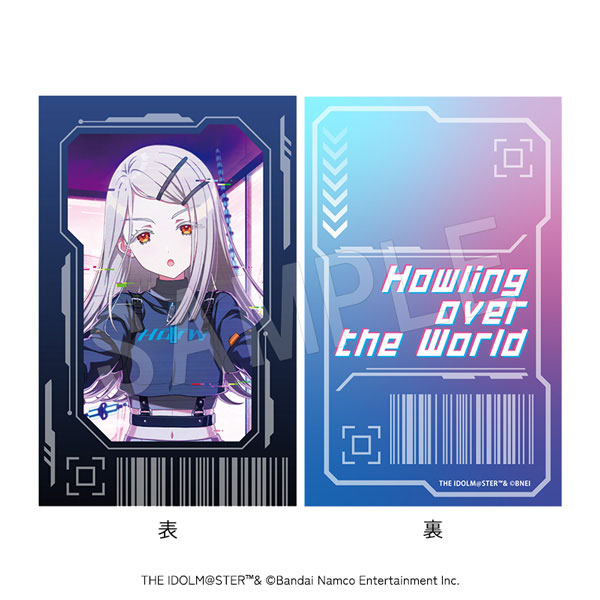 学園アイドルマスター Howling over the World カードキー風プラブロマイド 篠澤広