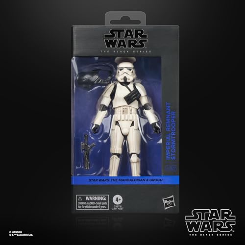 ハズブロ（Hasbro）STAR WARSスター・ウォーズ ブラックシリーズ インペリアル・レムナント・ストームトルーパー、スター・ウォーズ：マンダロリアン・アンド・グローグー プレミアム コレクション用 15 cm アクションフィギュア G2573 正規品