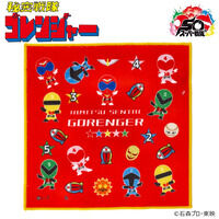 秘密戦隊ゴレンジャー　デフォルメ　ミニタオル