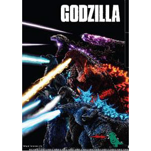 ゴジラ2ポケットクリアファイル(AS)