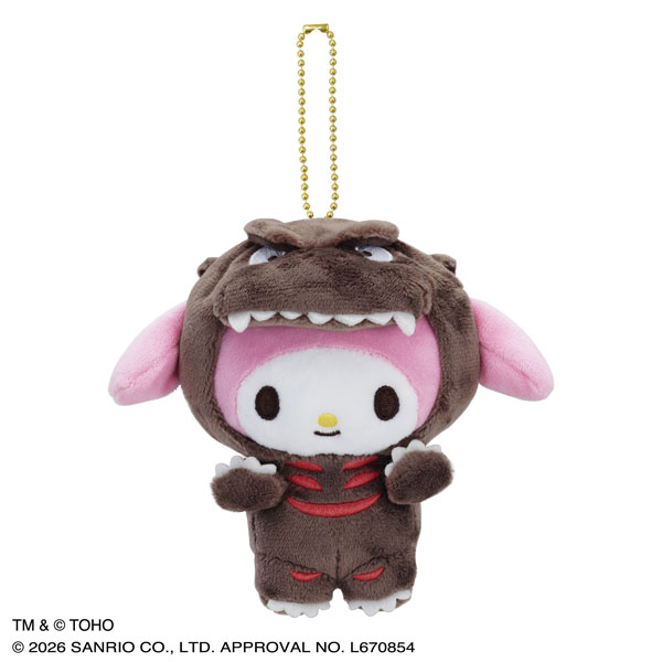 GODZILLA ・SANRIO CHARACTERS マスコット(MM)[東宝]《発売済・在庫品》