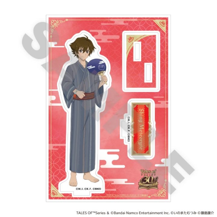 「8月中旬頃以降発送」『テイルズ オブ』シリーズ 等身アクリルスタンド（シング）