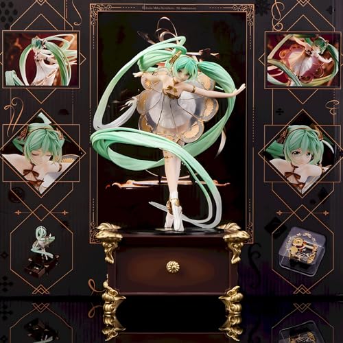 初音ミク 交響曲 2020 五周年記念 30cm 音楽ボックス付き ABS&PVC製 塗装済み 完成品 フィギュア