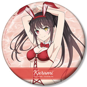 アニメ「デート・ア・ライブV」 描き下ろし 時崎狂三 水着バニーver. 100mm缶バッジ