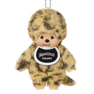 モンチッチ COLORS キーチェーン ヒョウ柄