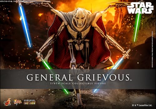 ムービー・マスターピース DIECAST スター・ウォーズ エピソード3/シスの復讐 グリーヴァス将軍 1/6スケールフィギュア