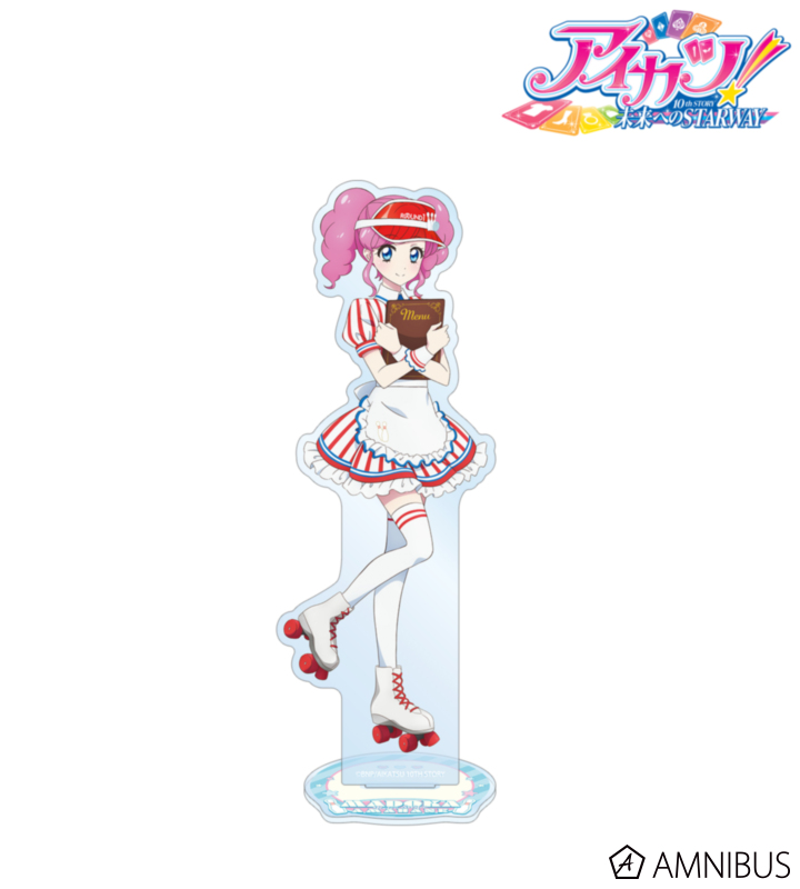 描き下ろし 天羽まどか レトロストライプver. BIGアクリルスタンド