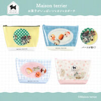 Maison terrier　お菓子がいっぱいシャカシャカポーチ【4月お届け】