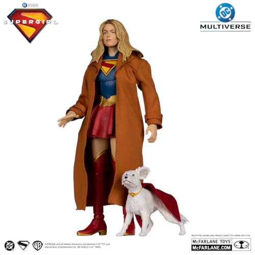 DC DCマルチバース デラックス・シアトリカル・エディション 映画スーパーガール(2026) スーパーガール&クリプト 7インチ・アクションフィギュア