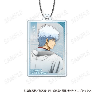 【グッズ-キーホルダー】銀魂 トレーディングアクリルキーホルダー 和装×振り向き Ver.【再販】