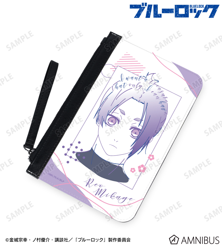 御影 玲王 lette-graph PUレザーフラットポーチ